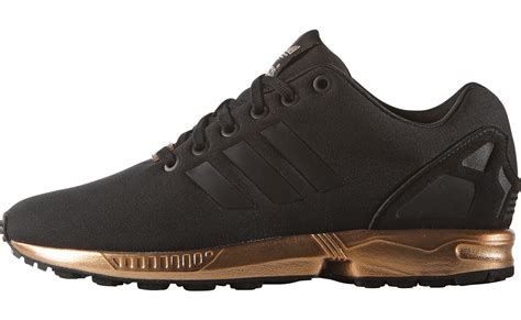 zwarte adidas flux met goud|adidas ZX Flux, Wit & Zwart .